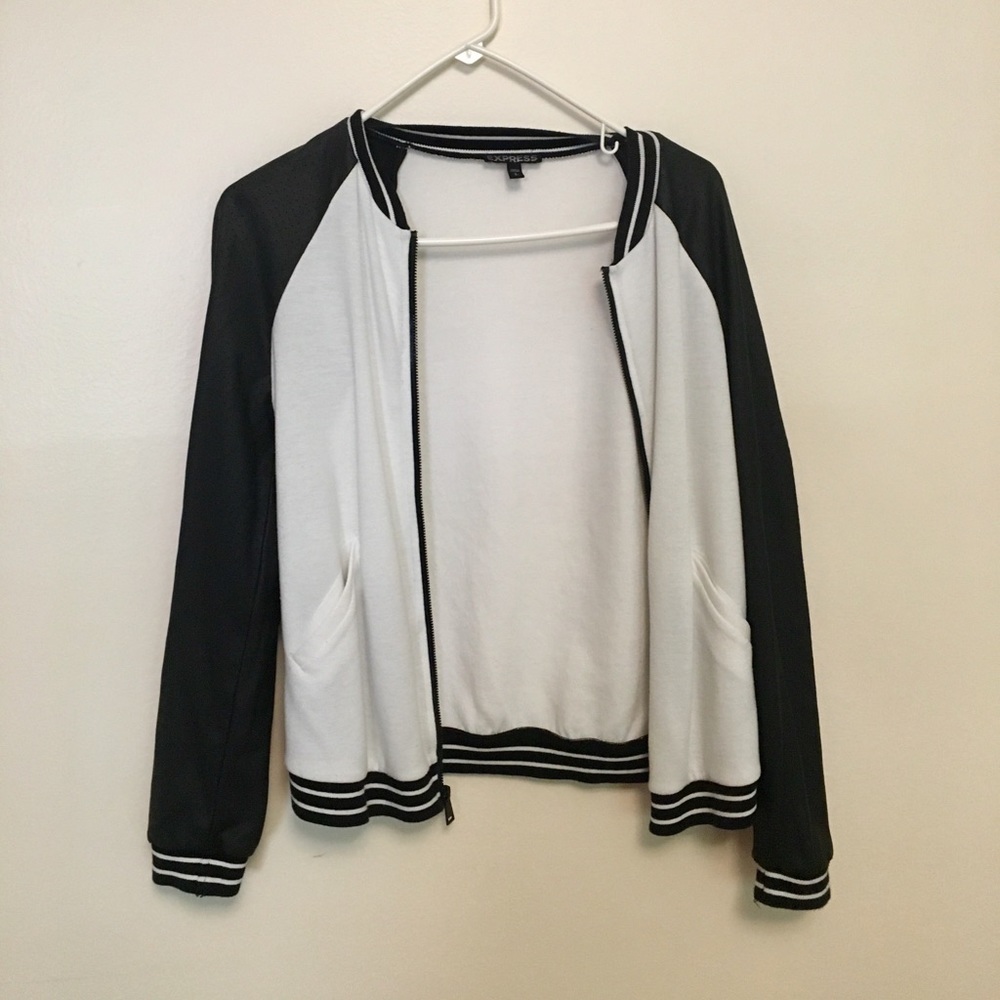 Express thin bomber jacket